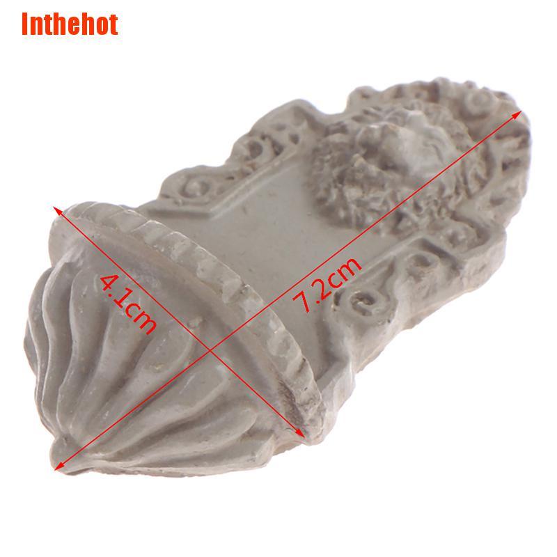 Mô Hình Đầu Sư Tử Mini Tỉ Lệ 1: 12 Trang Trí Sân Vườn
