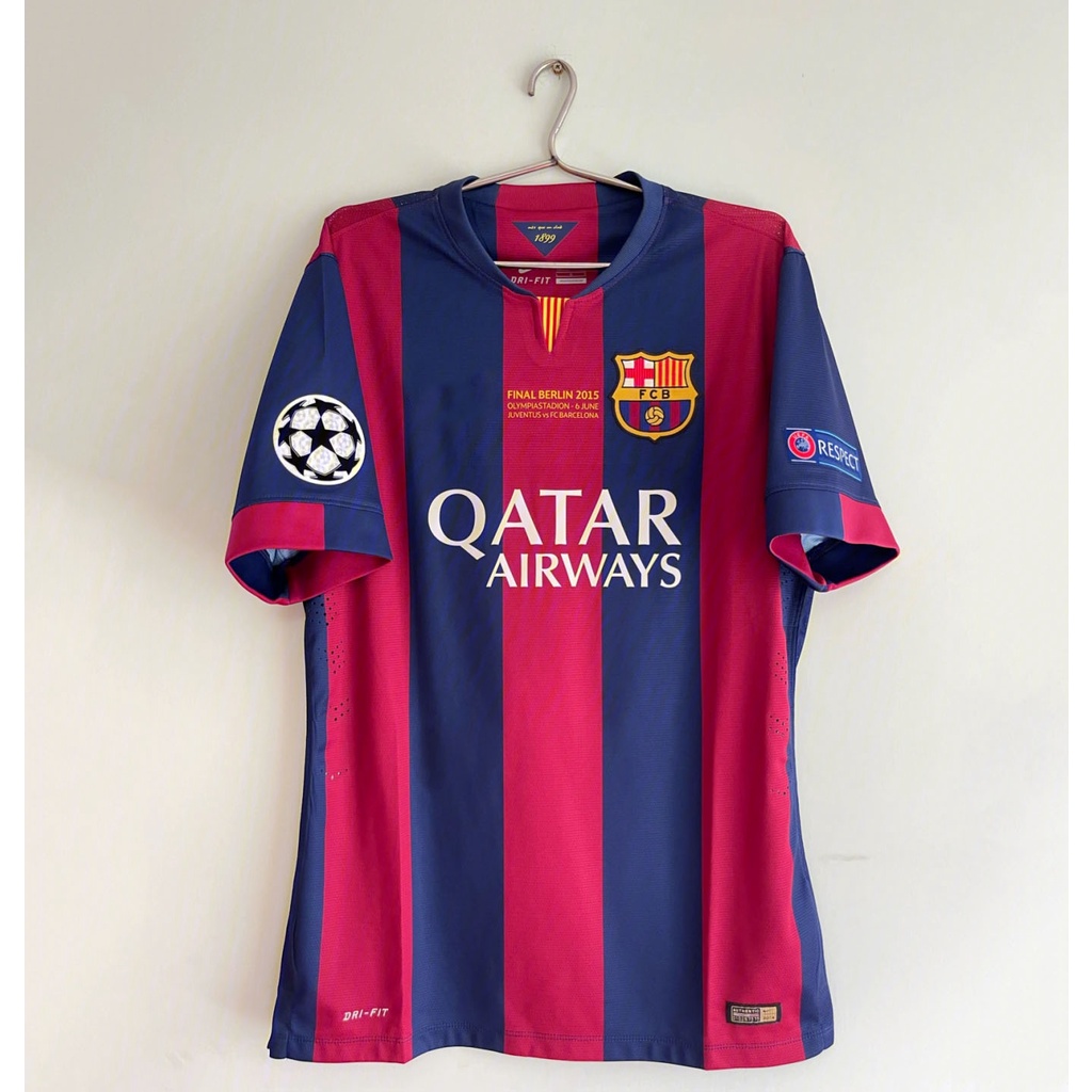 Áo Thun Bóng Đá Đội Tuyển Barcelona 2014/2015 Barcelona 14/15