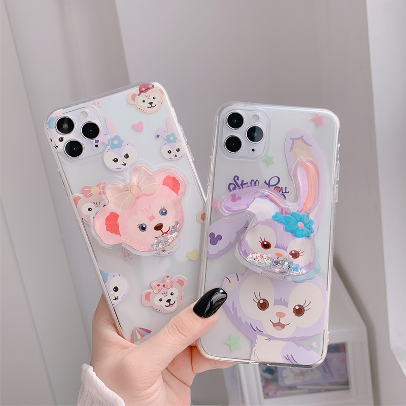 Ốp Điện Thoại Có Giá Đỡ Dễ Thương Cho Iphone 11 Pro X Xr Xs Max 8 7 Plus Se2020