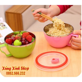 Bát ăn mì tôm, đựng cháo, bún cho bé / Cốc pha mì tôm, đựng thức ăn tiện lợi.
