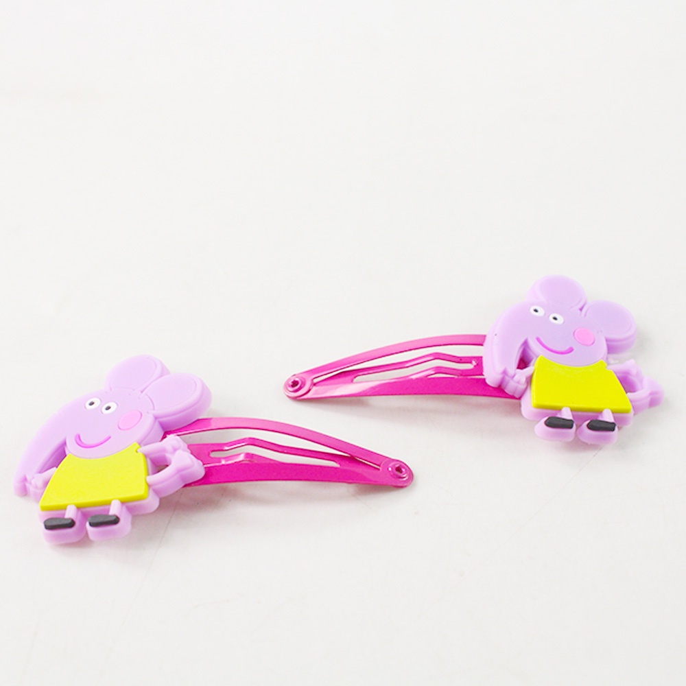 Set 46 Kẹp Tóc Họa Tiết Hoạt Hình My Little Pony / Anna / Elsa / Pikachu Cho Nữ