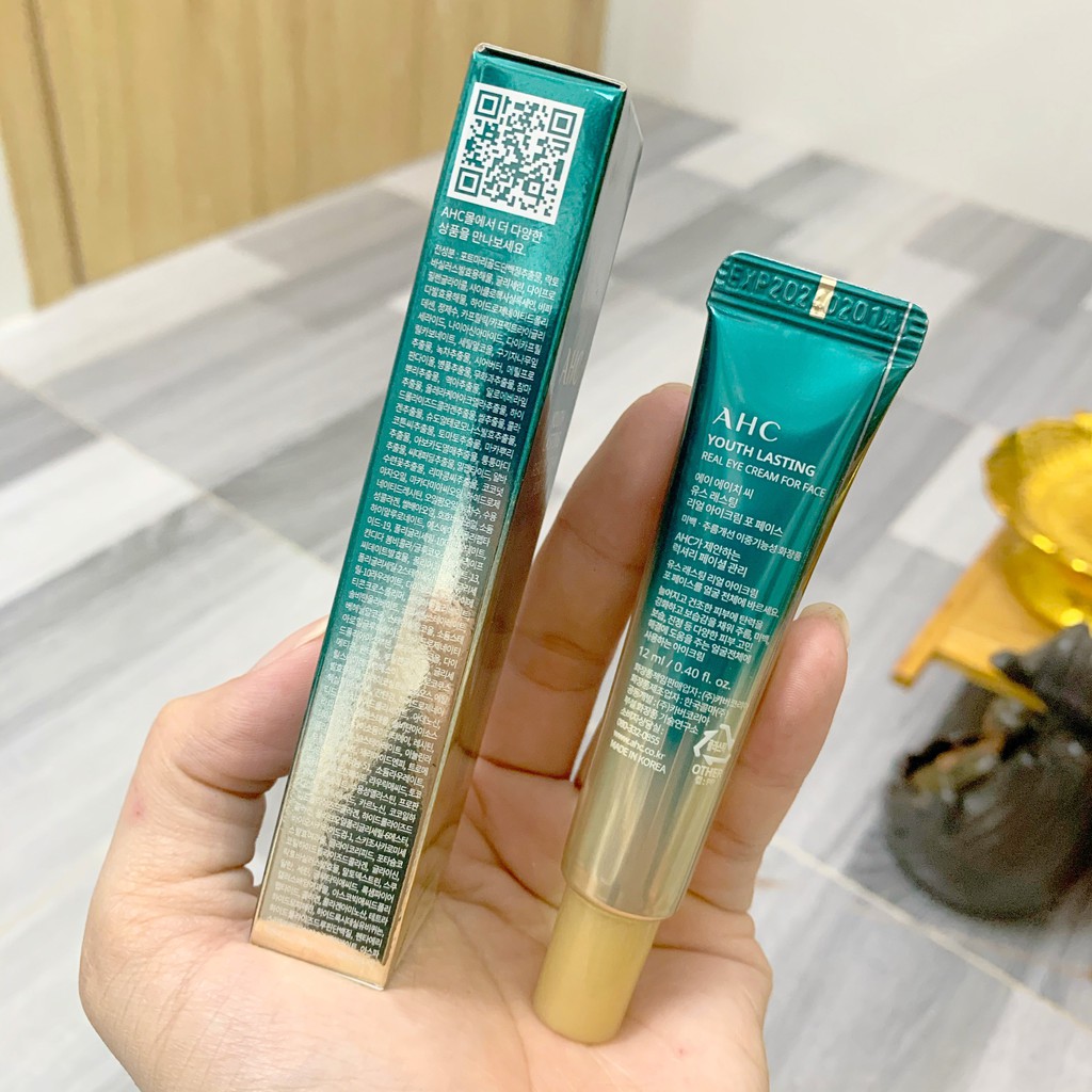 Kem dưỡng mắt AHC Youth Lasting Real Eye Cream For Face