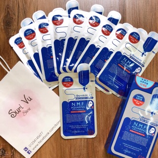 [DUTY FREE] MẶT NẠ CẤP NƯỚC DƯỠNG ẨM CHUYÊN SÂU MEDIHEAL NMF Aquaring Ampoule Mask