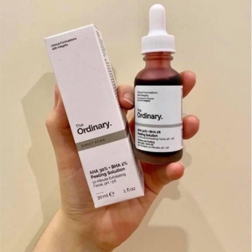 Thanh tẩy da AHA 30% + BHA 2% Peeling Solution - The Ordinary (Fullsize 30ml &amp; mẫu thử 10ml) -licyhouse