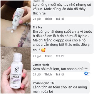 Kem Chống Muỗi Mogi Sam Natural 50ml
