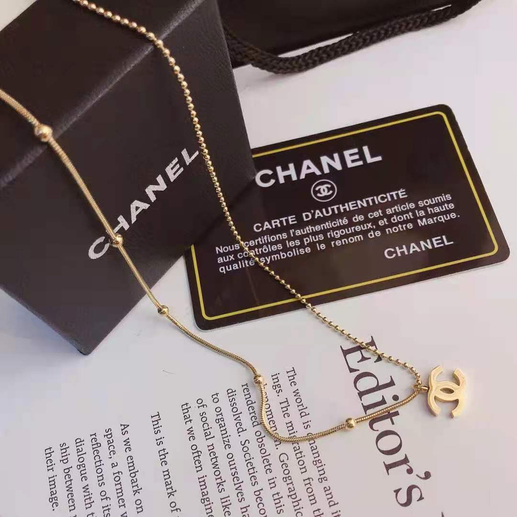 Dây chuyền bằng thép titan phong cách Nhật Hàn cho nữ