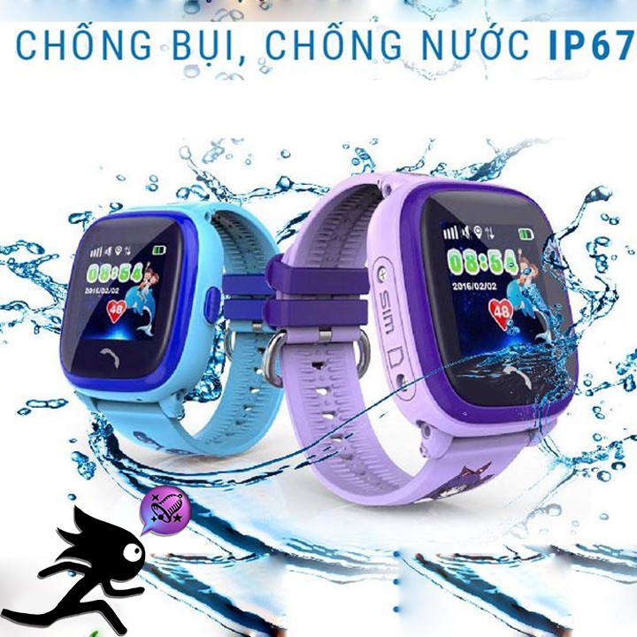 [KM] Đồng hồ định vị thông minh chống nước cho trẻ em WONLEX GW400S chính hãng