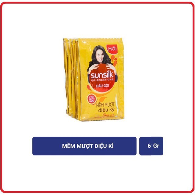 Dây dầu gội sunsilk 6g * dây 12 gói