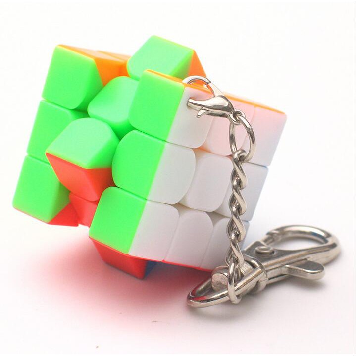 Móc Khóa Rubik 3x3 MFJS MeiLong Keychain 3x3x3