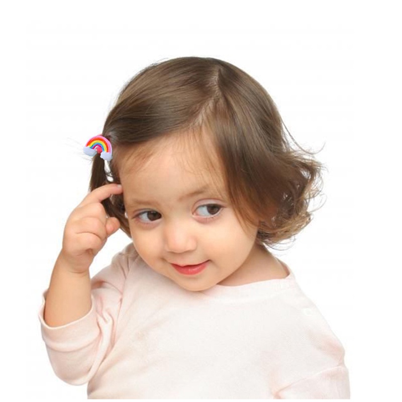 10 Dây buộc hoạt hình nhiều màu sắc dễ thương cho bé gái