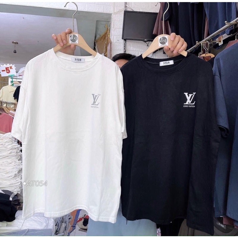 Áo thun cotton tay lỡ dáng rộng unisex phản quang trắng, áo phông phản quang bạc