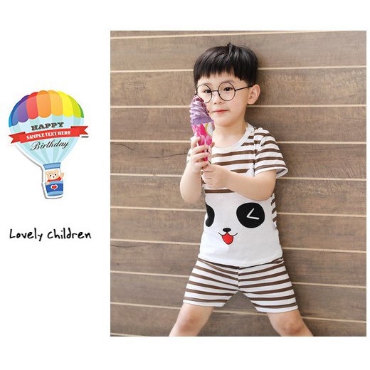 Bộ Thun Cộc Tay - Bộ Quần Áo Phông Ngắn Tay Cho Bé Trai - Timikid Store