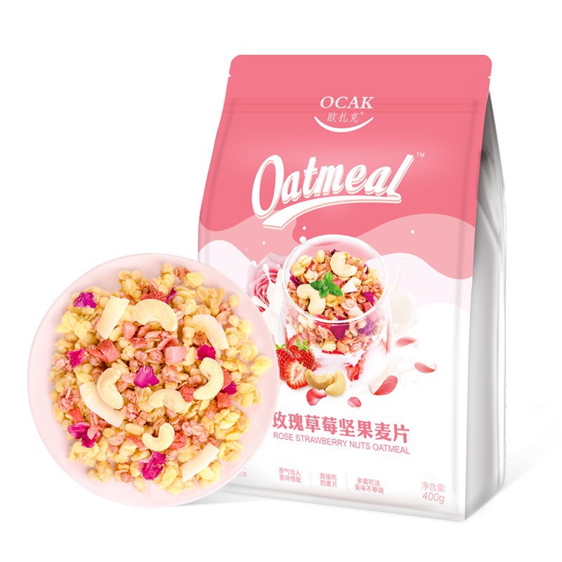 NGŨ CỐC TRÁI CÂY CAO CẤP CÁC VỊ 100GR - HÃNG OCAK | VƯƠNG PHỦ TỈNH