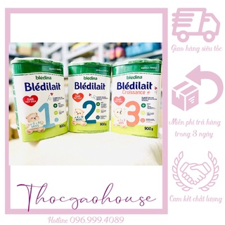 Sữa Bledilait đủ số 400gr và 900gr chuẩn Pháp sữa mát, tăng cân vượt trội