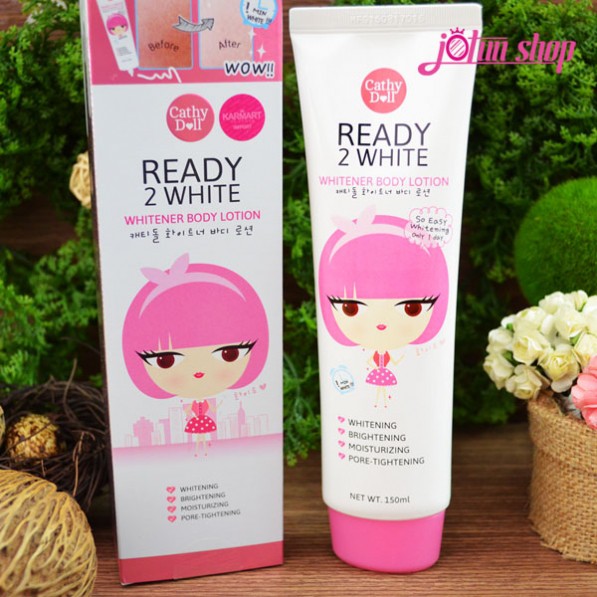 ONE DAY WHITENER BODY LOTION READY 2 WHITE