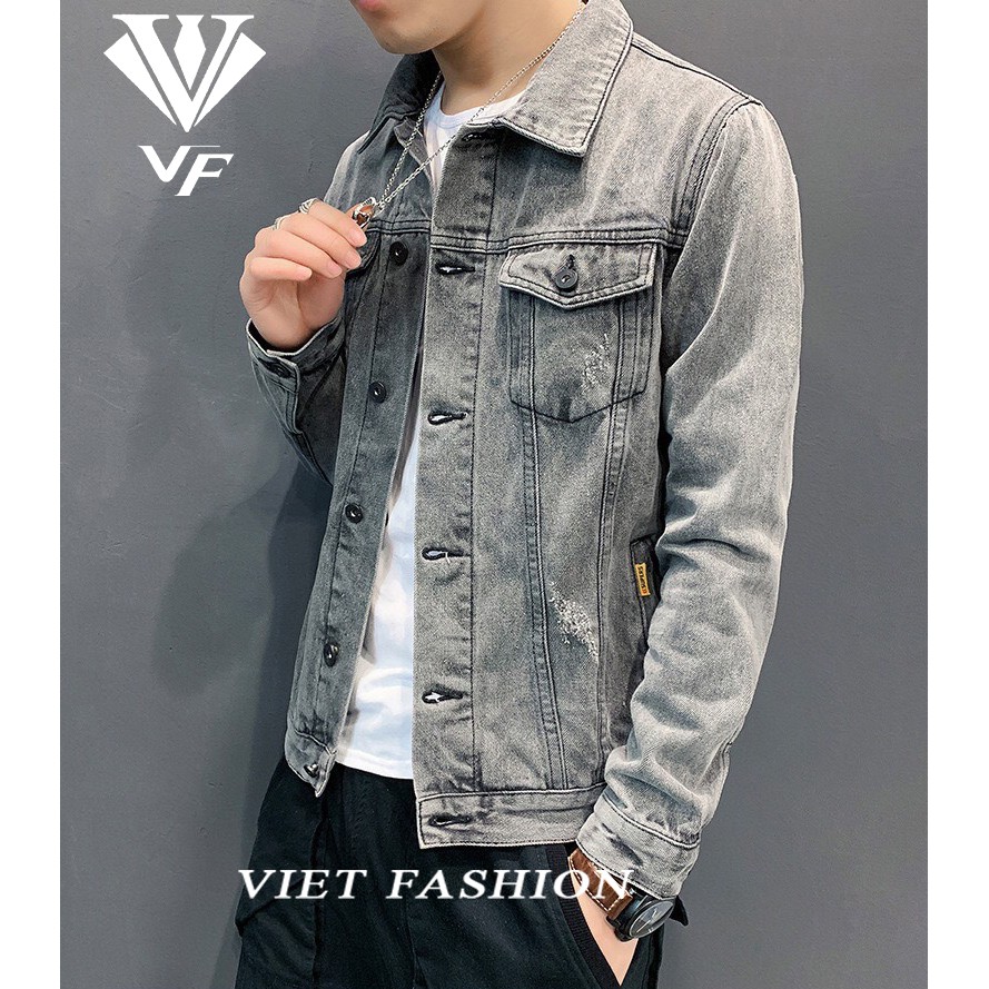 ÁO KHOÁC JEAN  NAM VIET FASHION THỜI TRANG 102.