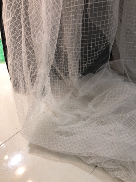 Lưới mắt cáo ô 1,3cm cao cấp thời trang ứng dụng, khổ 1,5