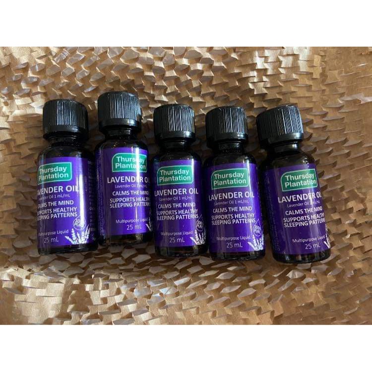 Tinh dầu hoa oải hương Úc nguyên chất 100% Thursday Plantation Lavender Oil 25ml 50ml