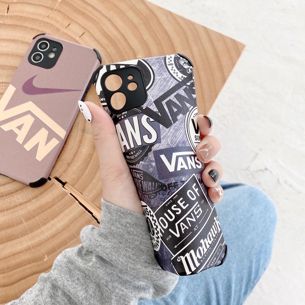 Fashion Skateboard Brand V-a-n-s Case Phone Case For huawei Nova 5T Honor 20 Pro Lite 9 Lite Honor 9X Pro 8X Honor View 10 View 20 Soft TPU Black Protective Cover For huawei Y9 Y7 Y9 Y8P Y7A Nova 6 Nova 6SE/Nova  7i Nova 7 Nova 7SE Honor 7X 8A 7C