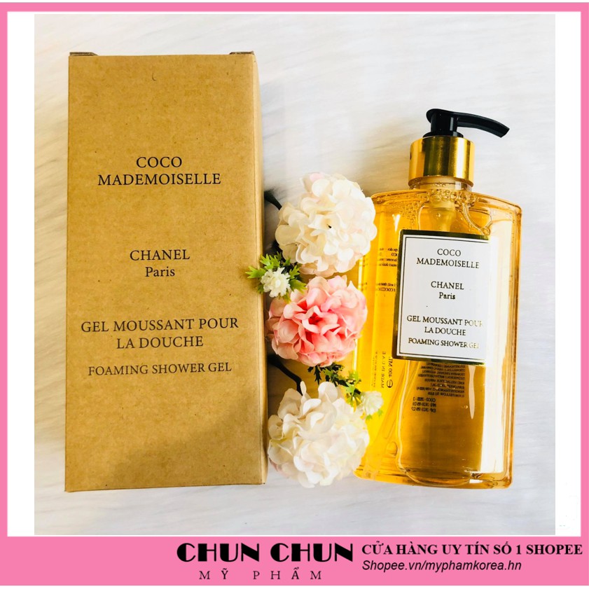 [Thơm Nức Mũi] Sữa Tắm Chanel Coco Mademoiselle Hương Nước Hoa đến từ Dubai 400ml