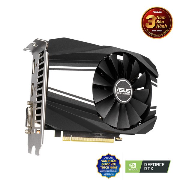VGA  ASUS Phoenix GeForce GTX 1660 6GB GDDR5 (PH-GTX1660-6G) - Hàng chính hãng - Bảo hành 36 tháng | BigBuy360 - bigbuy360.vn
