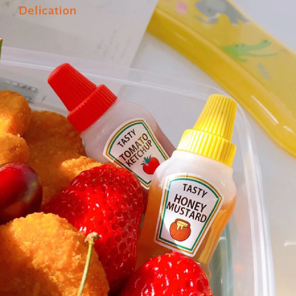 Bộ 4 Lọ Đựng Cà Chua / Nước Sốt Mini 25ML Tiện Dụng