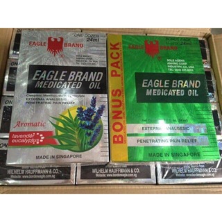 Dầu gió xanh Mỹ Eagle Brand Medicated Oil 24ml