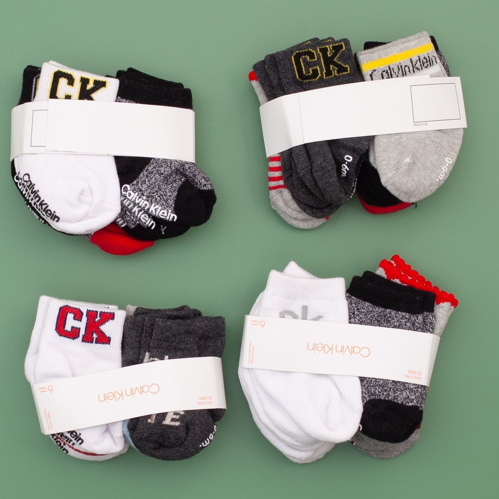 Combo set 6 đôi tất xinh cho bé yêu chất liệu mềm mại thời trang COLORISTA