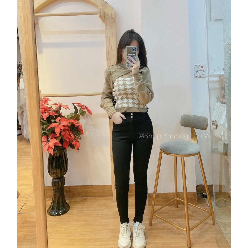 Set len nữ, áo khoác len cardigan nữ kèm áo 2 dây siu hót dáng yêu cực luôn phom xinh dễ mặc hàng quảng châu cao cấp | BigBuy360 - bigbuy360.vn