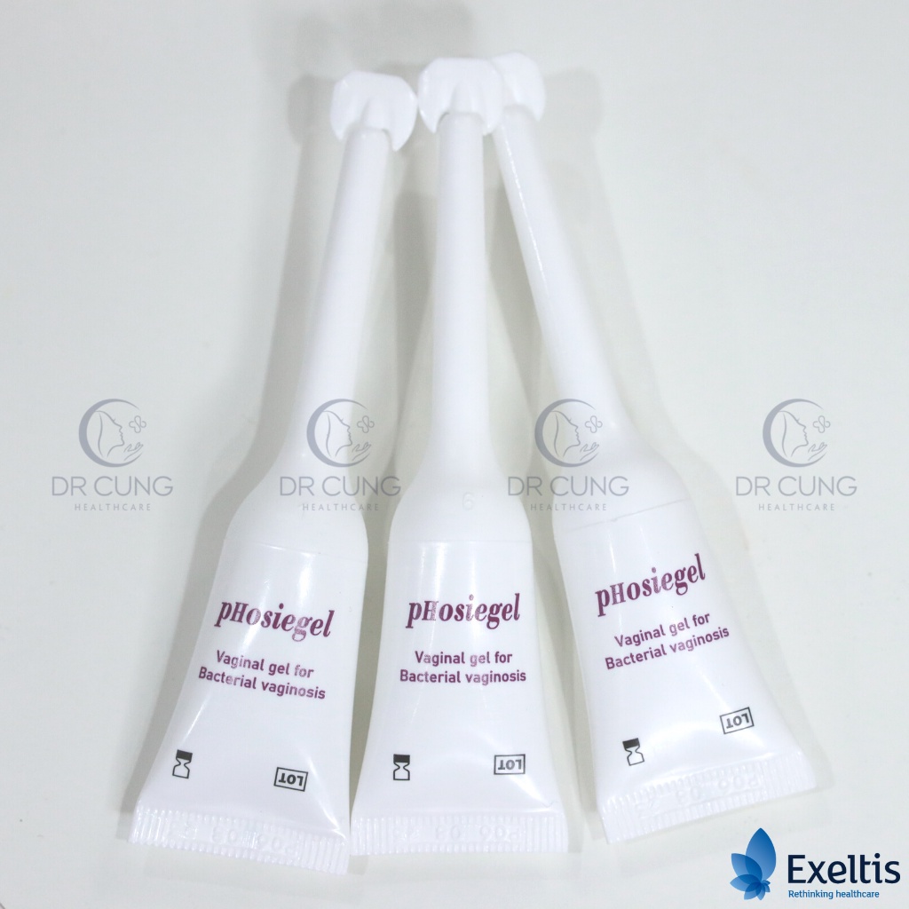 Bác Sĩ Cung pHosiegel - Gel Đặt Âm Đạo, Phòng Ngừa Nhiễm Khuẩn, Chăm Sóc Vùng Kín, Khử Mùi Hôi, Cân Bằng p