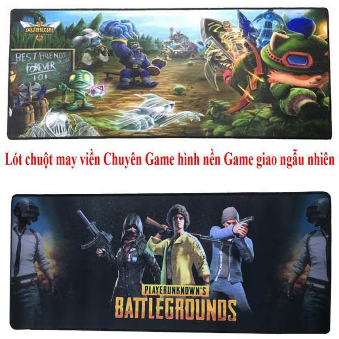 Lót chuột cực đại S1 chuyên game PUBG LOL, DOTA...Size Lớn, May Viền Chống Bong Vải