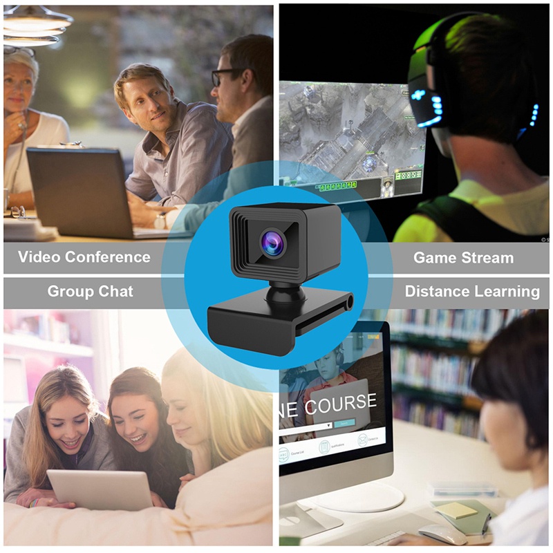 Webcam 1080p Tích Hợp Micro Cho Quay Video | BigBuy360 - bigbuy360.vn