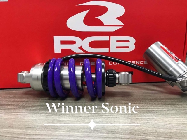 Phuộc sau RCB DB-2 line lò xo màu tím xe winner sonic raider satria fi exciter135 ex150 chính hãng RACING BOY