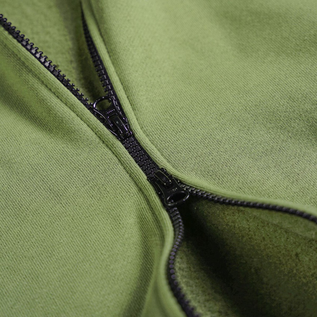 OWL BRAND®  ÁO KHOÁC NỈ CÓ NÓN KHÓA KÉO - FULLZIP HOODIE - OWL300321 | BigBuy360 - bigbuy360.vn