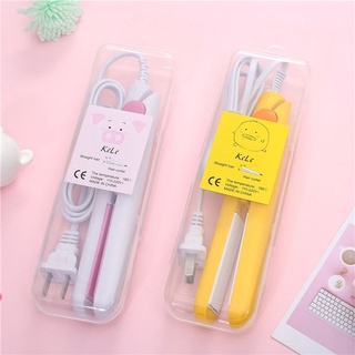 Máy duỗi tóc mini hình gấu dễ thương