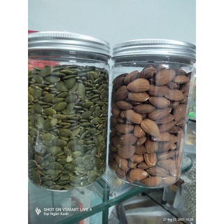 Combo hạt dinh dưỡng (500gr hạnh nhân, 500gr bí xanh)