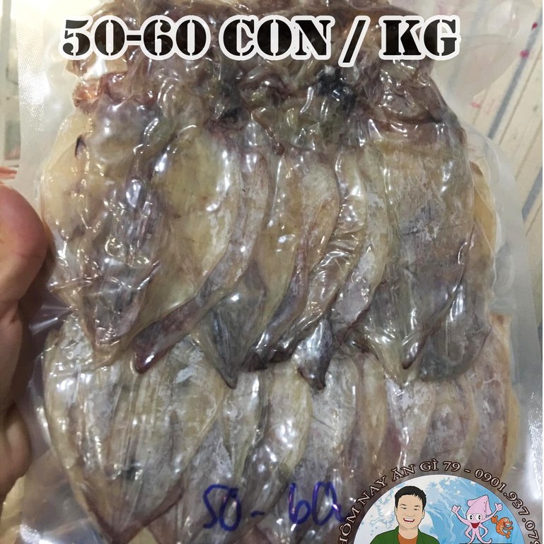 Khô Mực Cà Mau (50-60 con /1 kí)