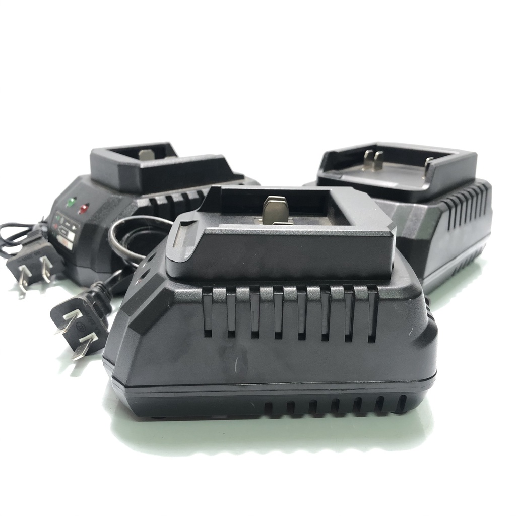 Sạc đế 21V -18V, sạc các loại pin trượt Makita và pin TQ 18V 10 cell, dùng mạch sạc adaptor DC