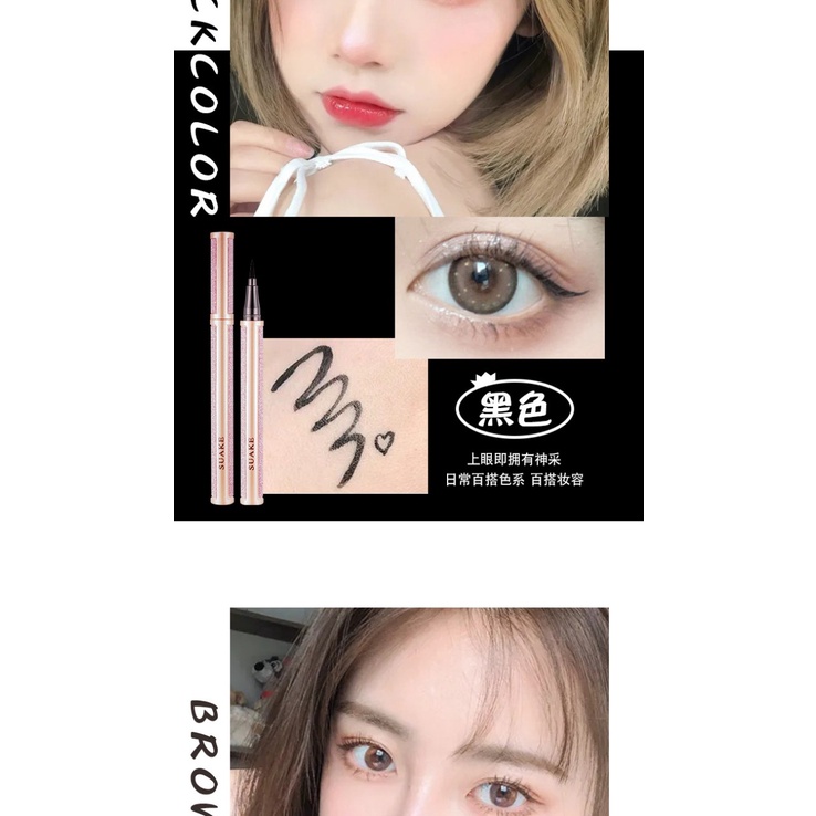 bút kẻ mắt/chì kẻ mắt nước nội địa trung Suake giá rẻ 1k 10k tạo điểm nhấn cho đôi mắt - trang điểm mắt - makeup mắt | BigBuy360 - bigbuy360.vn