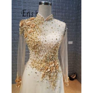Áo dài cô dâu  - áo cưới xinh đẹp giúp nàng dâu thêm xinh đẹp lộng lẫy