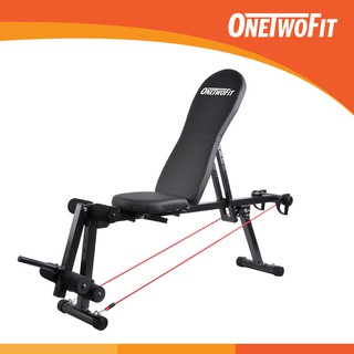 OneTwoFit Dumbbell Bench Exercise Machine Sit up Bench OT014