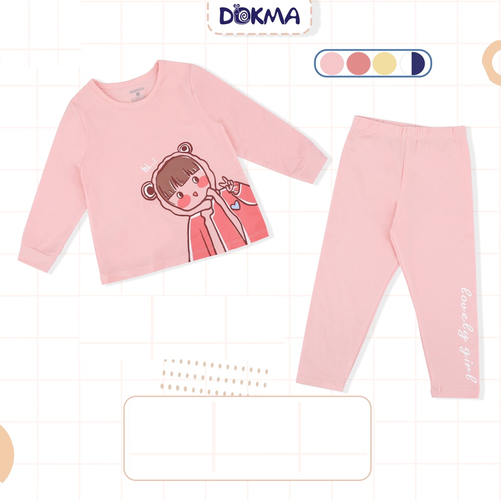 DB1236 Bộ cổ tròn dài tay DOKMA