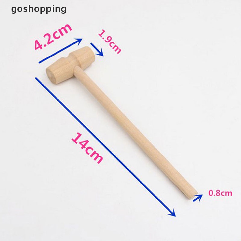 Bộ 10 Búa Gỗ Mini Đồ Chơi Thay Thế Cho Bé