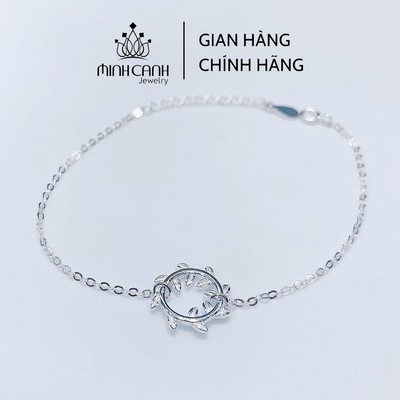 Lắc Chân Vòng Nguyệt Quế Bạc 925 - Minh Canh Jewelry