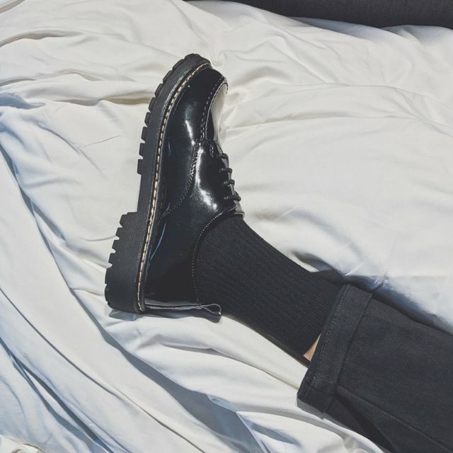 Giày nam ulzzang da bóng siêu hot