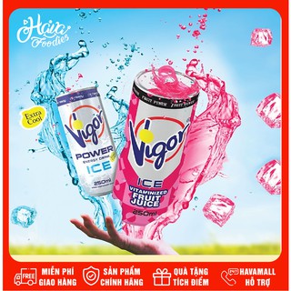 [DATE MỚI NHẤT] Lốc Nước Tăng Lực Vigor 250ml x 6 Lon