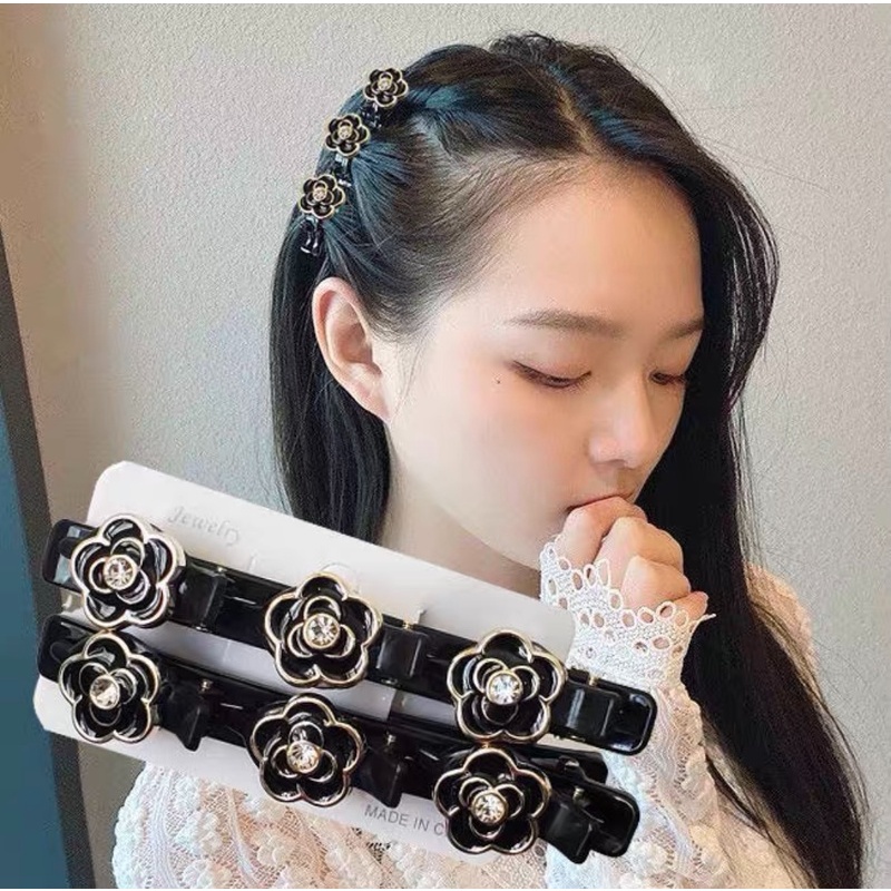 Kẹp Tóc Mái Đôi Thời Trang Cổ Điển Dễ Thương Dành Cho Nữ