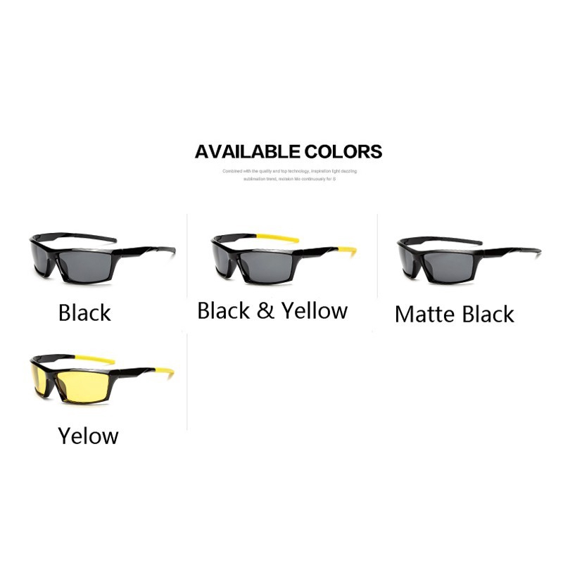 Kính Râm Chạy Xe Đạp Phân Cực Chống Tia Uv400