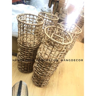 Sọt lục bình, giỏ lục bình đan thưa Hằng decor