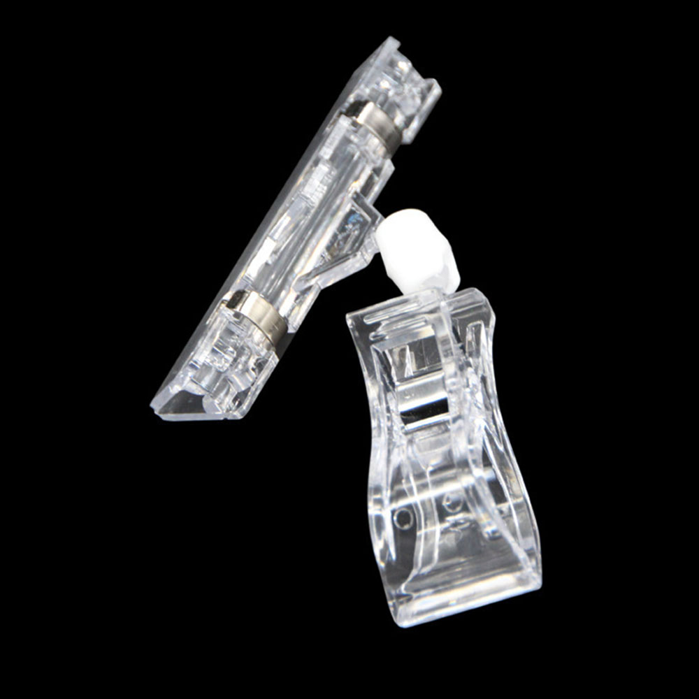 Set 3 / 5 Kẹp Nhựa Trong Suốt Treo Thẻ Đánh Dấu Quảng Cáo Tiện Dụng